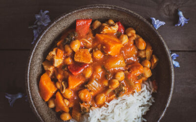 Wegetariańskie curry z warzyw korzeniowych