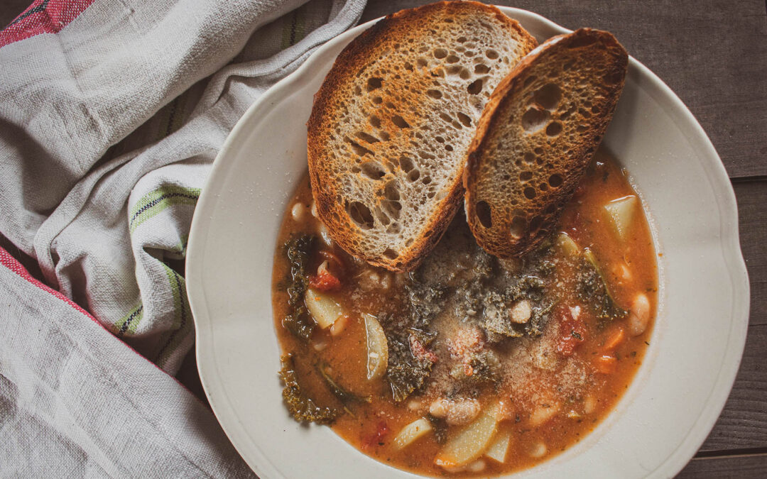 Toskańska zupa fasolowa – Ribollita