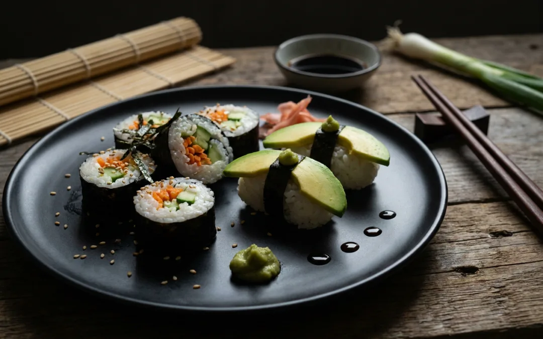 Przepis na wege sushi